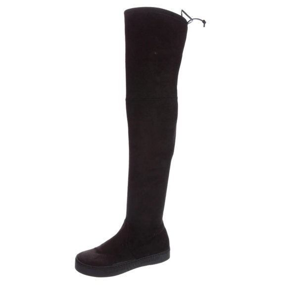 STUART WEITZMAN Lowland Flatform Over-the-knee Boots 6.5 NWOT - Picture 1 of 7